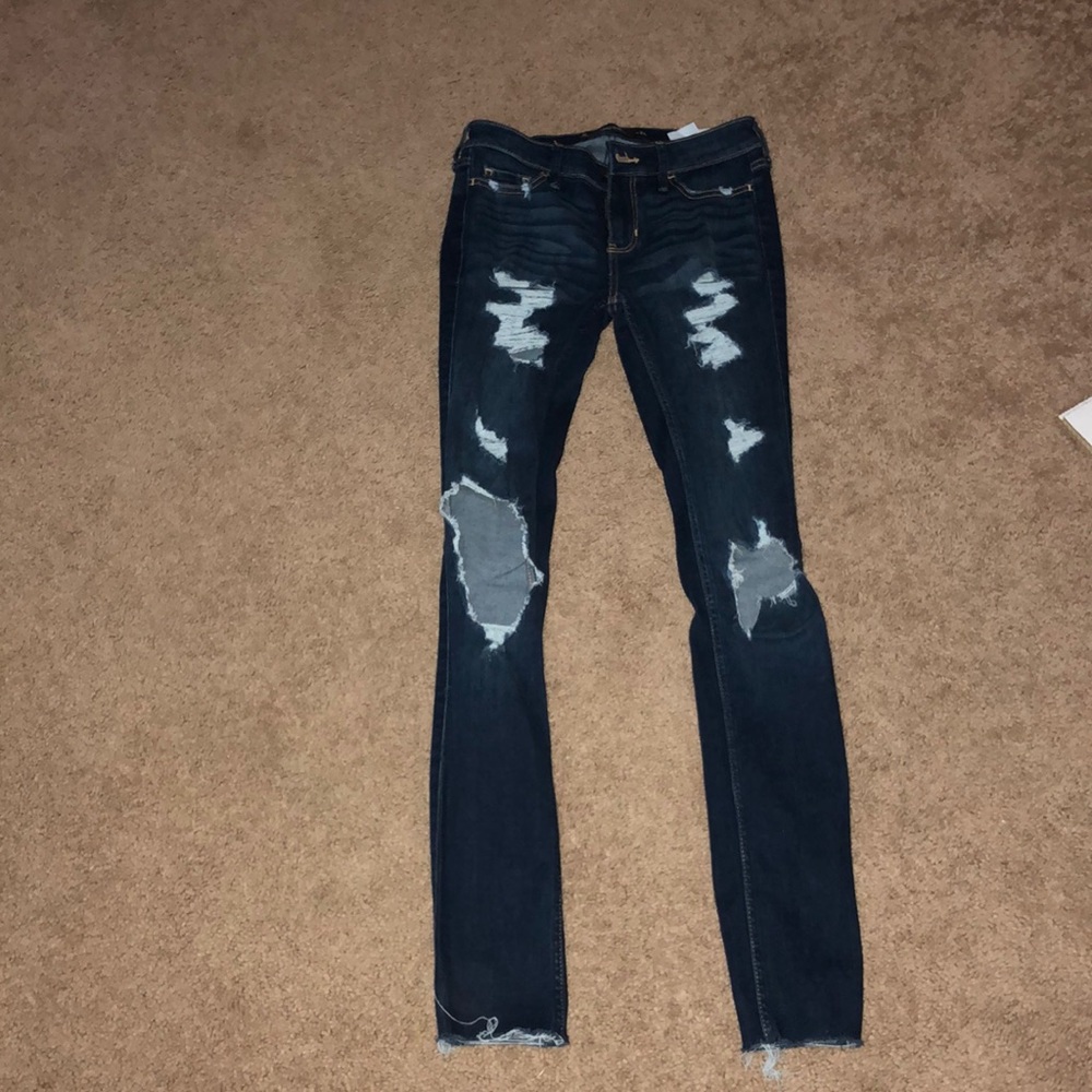 Super skinny low rise hollister jeans